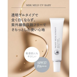 MBK Mild UV Gel Sunscreen Transparent Gel SPF27 PA+++ 1.1 oz (30 g)