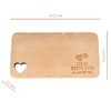 Spruchreif Set of 2 breakfast boards with engraving "Oma" and