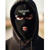 Highrish Ski Mask St Patricks Day Shamrock Balaclava (Neon Orange)