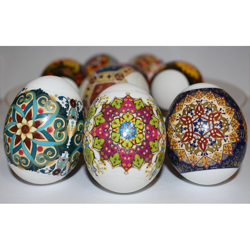 Diximus Thermo Heat Shrink Sleeve Decoration Easter Egg Wraps Pysanka