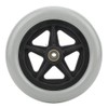 Wheelchair Casters 7" (176mm) 608ZZ Bearings Rubber
