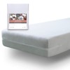 Tural - Elasticated mattress cover with zip. Towelling made from