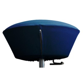 OZZIRIS Removable Protective Cover for Aeris Swopper, Cover for Seat Swopper Office Chair - NOT a Complete Stool (Blue Anthracite)