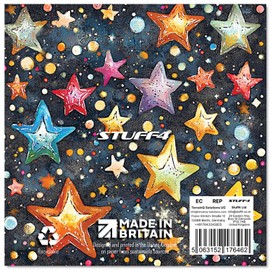 Stuff4 10th Birthday Card Girl - Purrfect Cat Balloons - Cat Birthday Card for 10 Year Old Girl, Age 10 Girls Birthday Cards Tenth Birthday Card, 5.7 x 5.7 Inch Cats Greeting Card