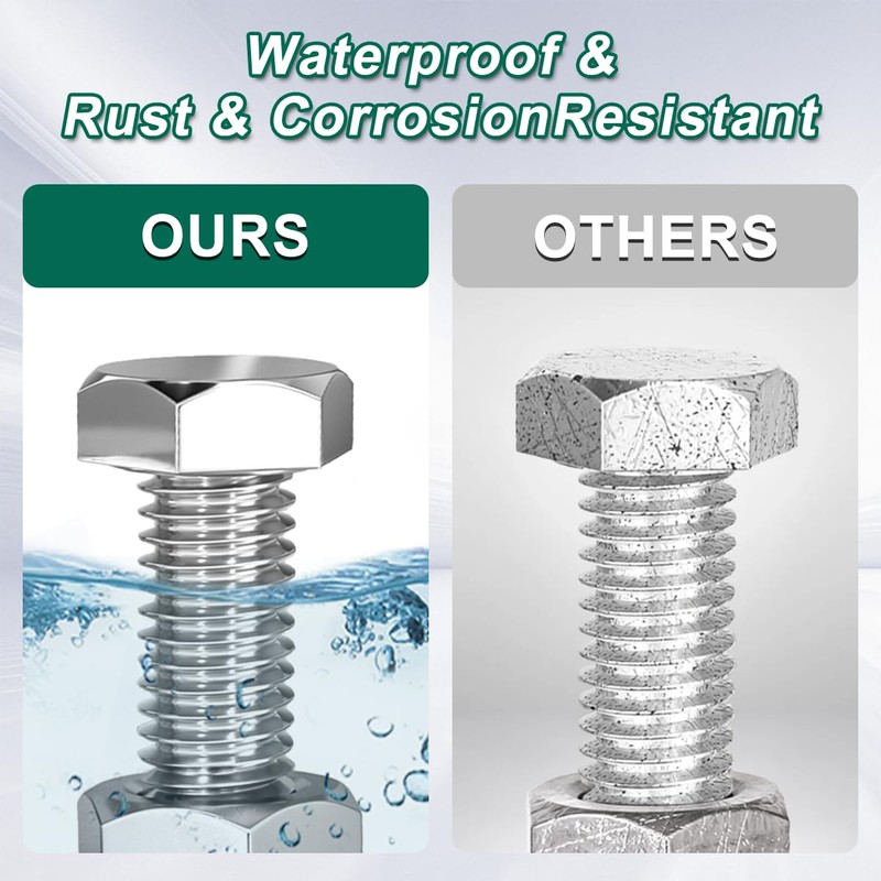 Drenky Nuts & Bolts Assortment, 10 Pcs M10 x 35mm