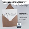 ZETTMANN® Set of 20 Premium Christmas Cards with Envelope -