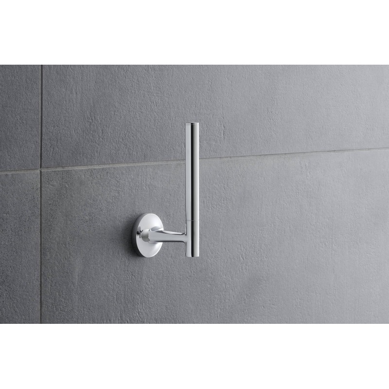 Duravit Starck T Wall Mounted Single Roll Holder Chrome