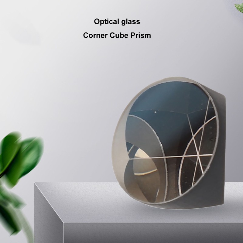 Corner Cube Prism Optical Glass Excellent Transparency Total Station Prism