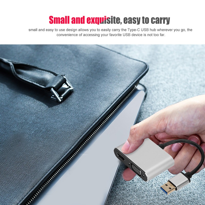 USB 3.0 to HDMI / VGA Adapter 1920 * 1080