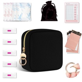 First Period Girls Set Periods Starter Set for Sanitary Pads Girls 1st Rule Gift Periods Bag School Girls Tampons Bag Menstruation Storage for Sanitary Pads Nursing Pads