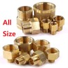 MiJunHD 2PCS Brass Reducer Connector | BSP Female Thread G3/4≈25mm