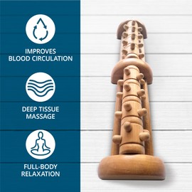 TheraFlow Foot Massager for Plantar Fasciitis Relief - Reflexology Foot Massager for Neuropathy and Foot Pain | Feet Massager for Pain Relief and Circulation - Plantar Fasciitis Roller