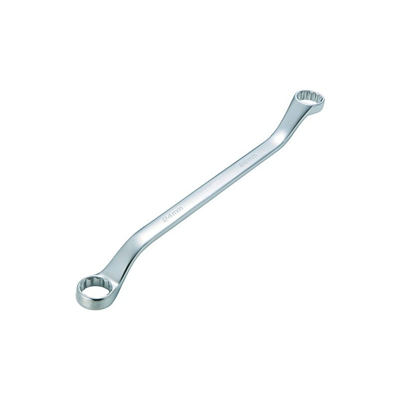 TRUSCO 45° Double Ended Glasses Wrench 19X24mm TRM-1924