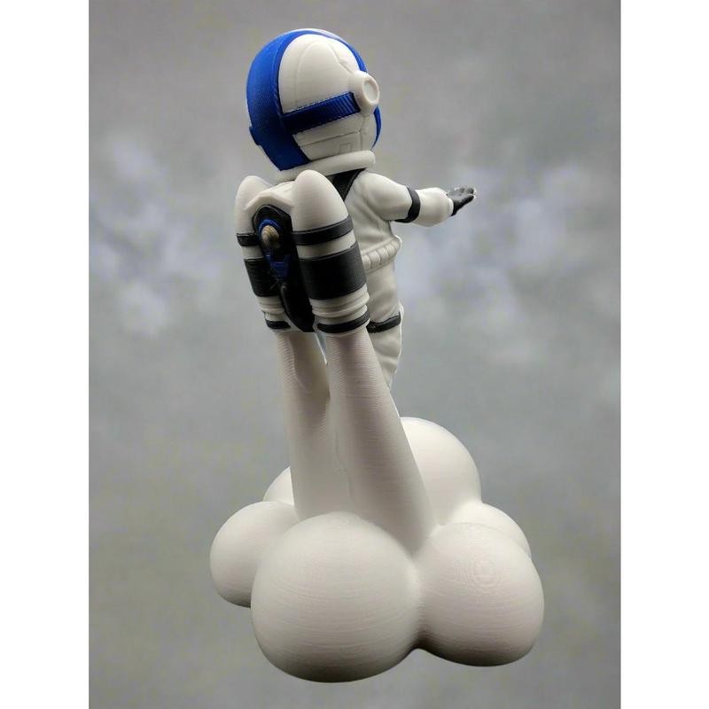 Astronaut Controller stand for Gaming Controllers - Style: All white.