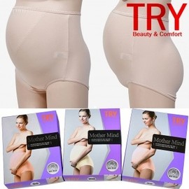 Try Maternity Cotton Spandex Prenatal Postnatal Abdominal Panties 2210-0071/Skin/90