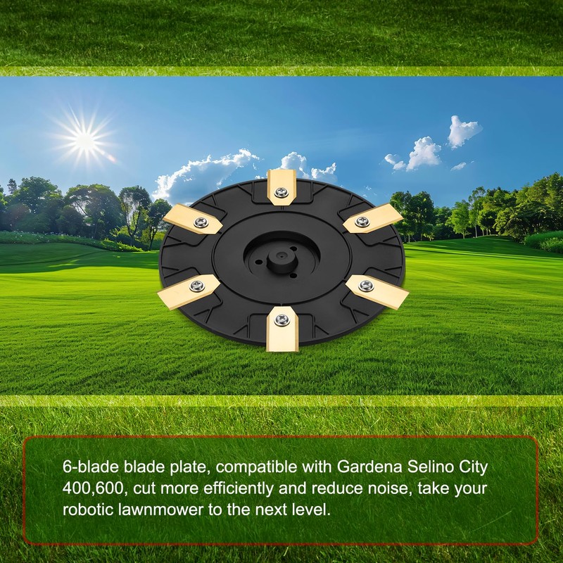 FourShow 【Cut More Efficiently】 Blade Discs + 6 Pcs Blades