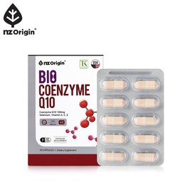 Ubiquinol Ubiquinone Co&Zyme Q10 Antioxidant Active Oxygen Management Enget Origin CoQ10 Vitamin 30 Capsules / 유비퀴놀 유비퀴논 코앤자임큐텐 항산화 활성산소 관리 엔젯오리진 코큐텐 비타민 30캡슐