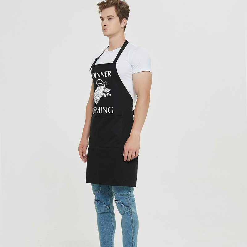 Funny Apron for Men/Women 100% Cotton Thick and Durable Waterproof