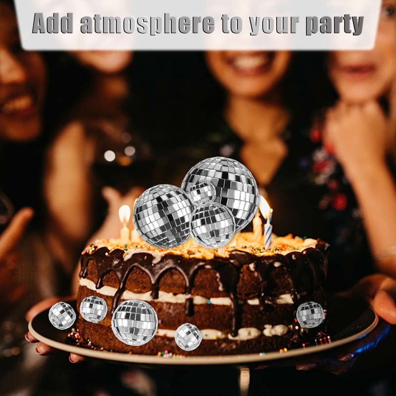 Decoración para tartas de discoteca