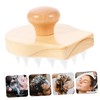 KOMBIUDA Scalp Massage Shampoo Brush Ergonomic Hair Cleansing Tool for