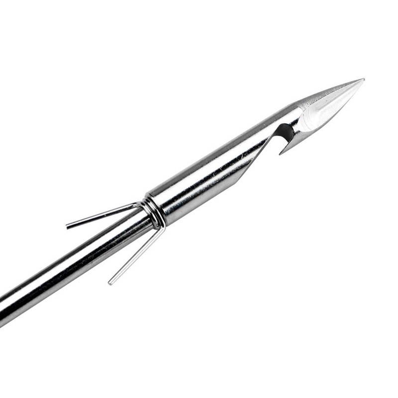 IronBuddy 10個パック 弓釣り矢じり ステンレススチール 釣り スリングショット カタパルト ダート 矢の頭 狩猟のヒントポイント