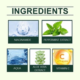 Mint Essence Eye Roller, Mint Augen Roller, Anti-Falten & Feuchtigkeitsspendend – Kühlender Effekt gegen Augenringe & Fältchen