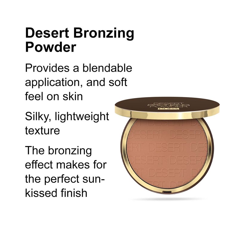 Pupa Milano Desert Bronzing Powder - 005 Light Sun Matt