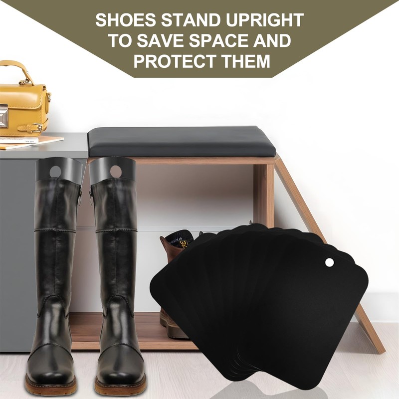 Rierousy Pack of 10 Plastic Boot Stretchers, High Boot Shaper