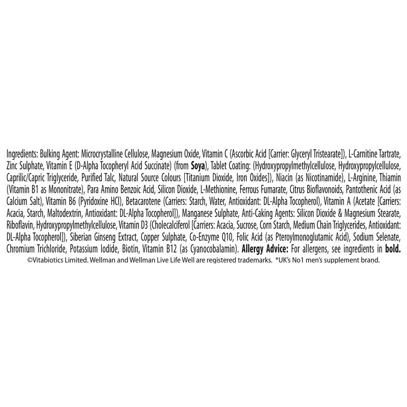 Vitabiotics Multivitamins & Minerals A-Z Men 30 Tablets One A