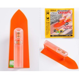 Bigman Cotelebe 8.3 inches (210 mm) Plastering Trowel with Horizontal Device Orange