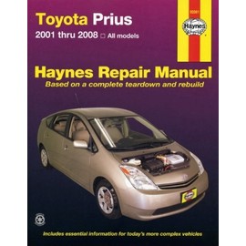 Toyota Prius, '01-'08 (Hayne's Automotive Repair Manual)