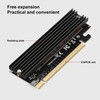 M.2 to PCIE Adapter 8GB/S Speed PCIE X16 Slot 2280/2260/2242/2230