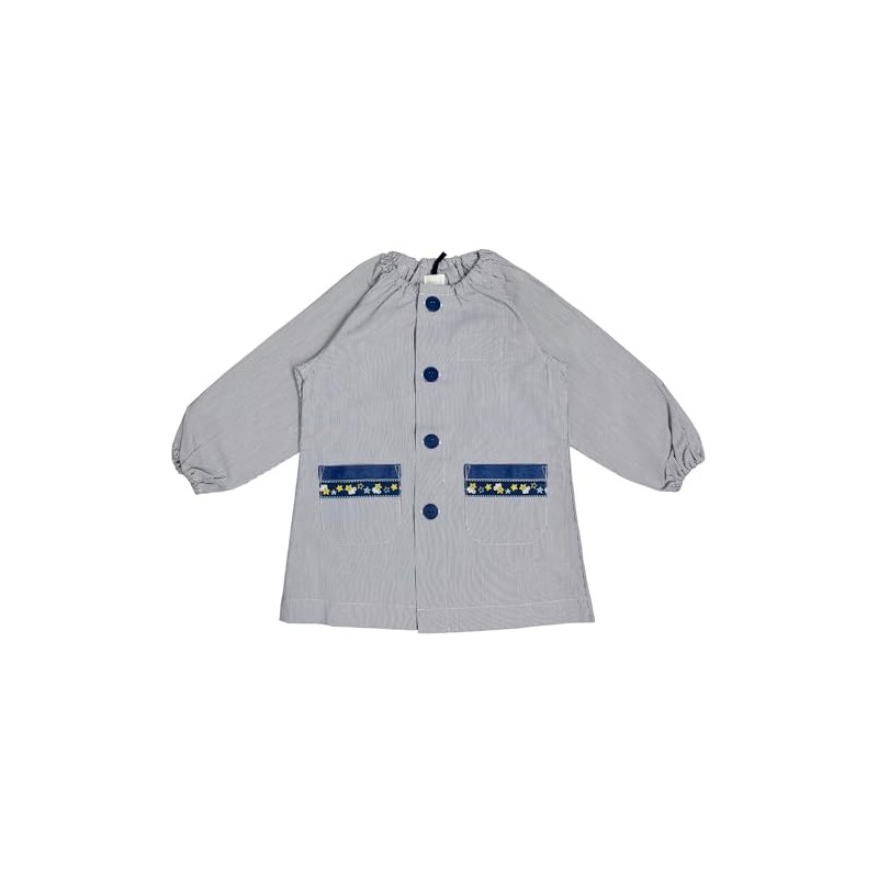 Smock Smile Star (S) Front Opening Suitable for Height 43.3