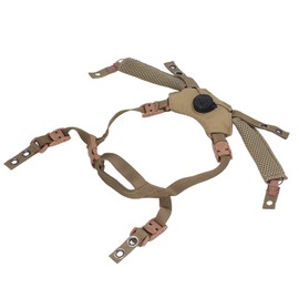 Bewinner Helmet Dial Suspension System Chin Strap, Adjustable Chin Strap, Tactical Airsoft Helmet Chin Strap, Hunting Advanced Fast Helmet Replacement Accessory for