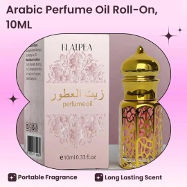 Arabic Perfume Oil Roll-On for Men Women – Woody Fragrance, Portable Travel Size Scent, Unisex Aromatic Perfume for Daily Wear Home Office Use