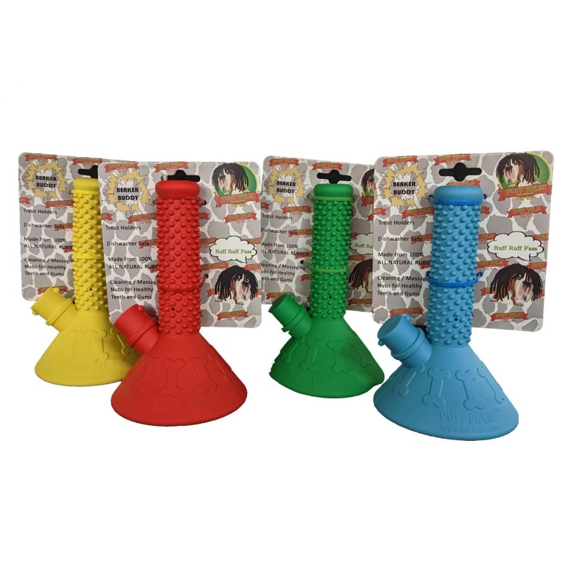 Puff Palz Blue Beaker Buddy Pet Toy. Free Shipping