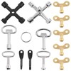 AHEJIOO 13 Heater Bleed Key Set, Square Key Bleed Key,