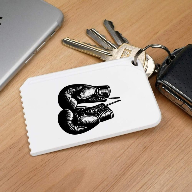 Azeeda 'Boxing Gloves' Plastic Ice Scraper (IC00042877)