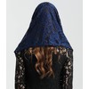 Leimandy Rectangular Lace Veil for Women Lace Scarf Catholic Orthodox