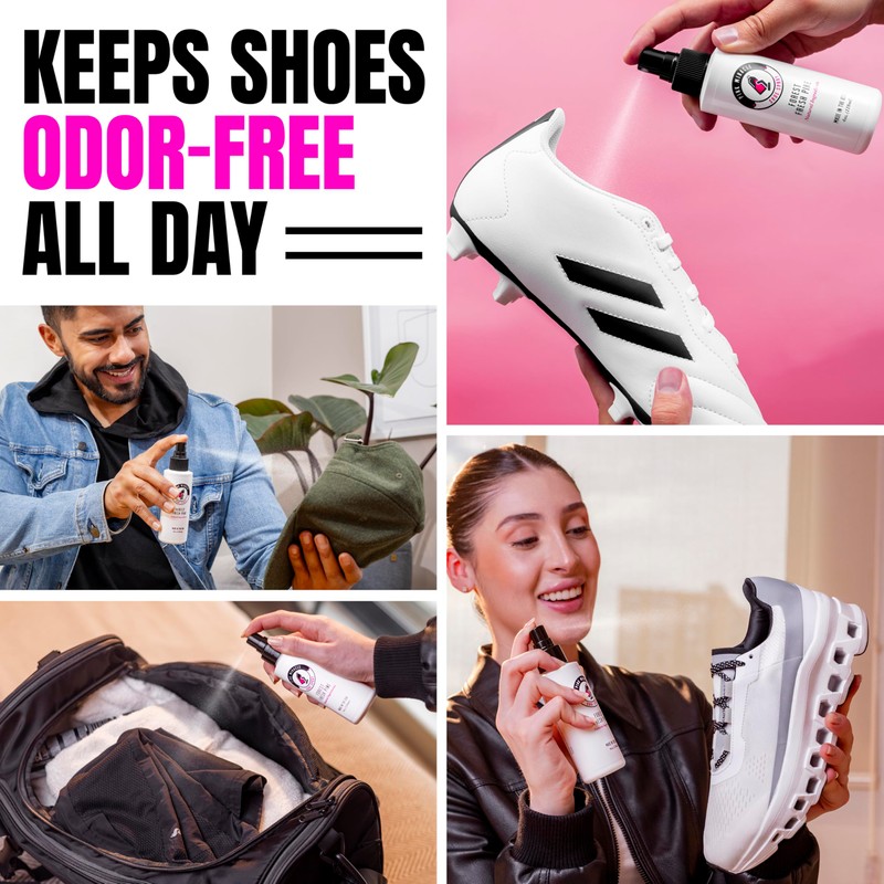 Pink Miracle Fresh Foot Shoe Deodorizer Spray (Fresh Foot)