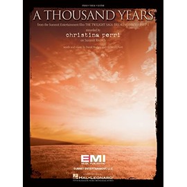 Christina Perri: A Thousand Years (PVG). Sheet Music for Piano, Vocal & Guitar