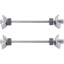 cyclingcolors 2 x Furniture Connector Screws M6 x 100 Metal Wood Connector Panel Connector Worktop Connector Connector Connection Screw