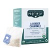 Organic Positively Tea Company, Lavender Chamomile, Herbal Tea Bags, 20