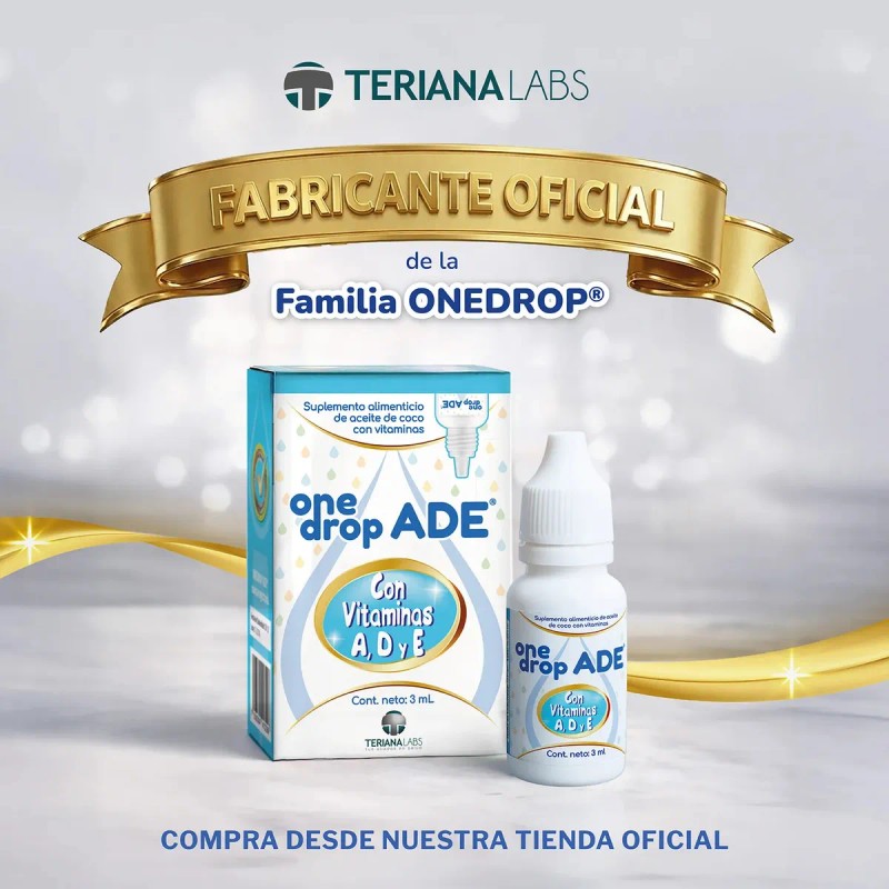ONEDROP ADE Vitamina A D3 E en Gotas 3 ml