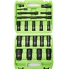 SUNHZ MCKP 20 PCS 1/2" Impact Socket Set, Drive Deep