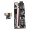 PCIE Riser 1x to 16x Adapter 10 Capacitor Riser Adapter