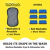 Tuff-Scrub, Fresh Antimicrobial Microfiber Scrub-N-Wipe Sponge Pads, Fabric Treated with