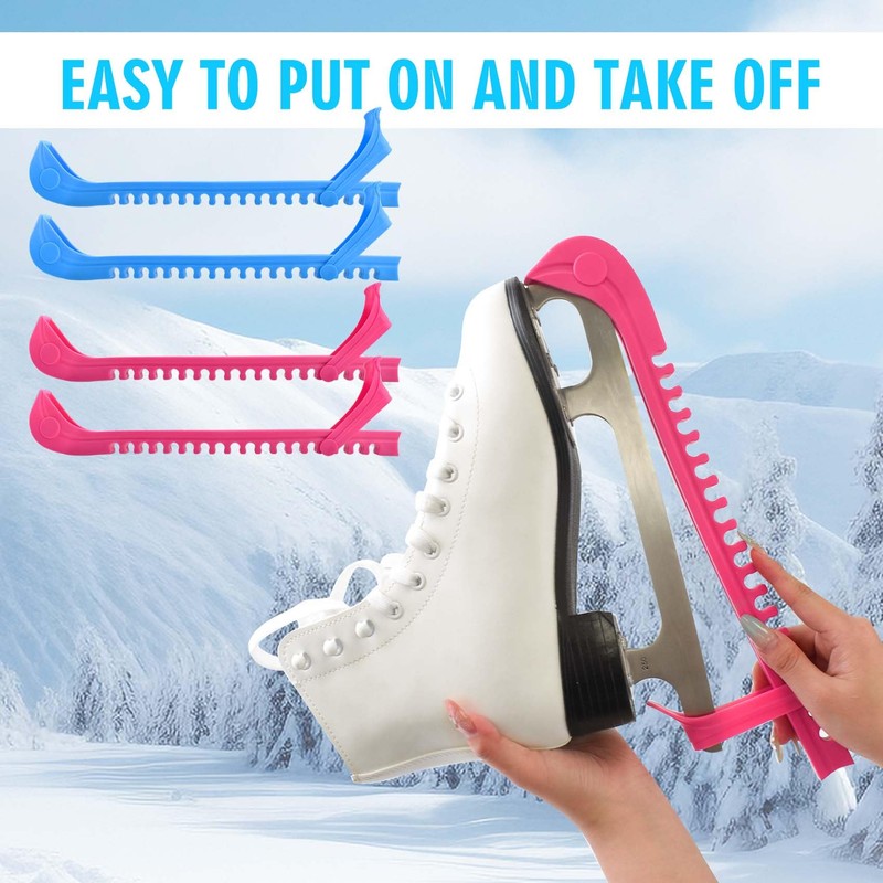 Faumsut Ice Skate Protectors, 2 Pieces Hockey Skates Skates Blade
