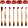 Juego de 5 Labiales Líquidos Mate Aterciopelado Coreano, Resistente al