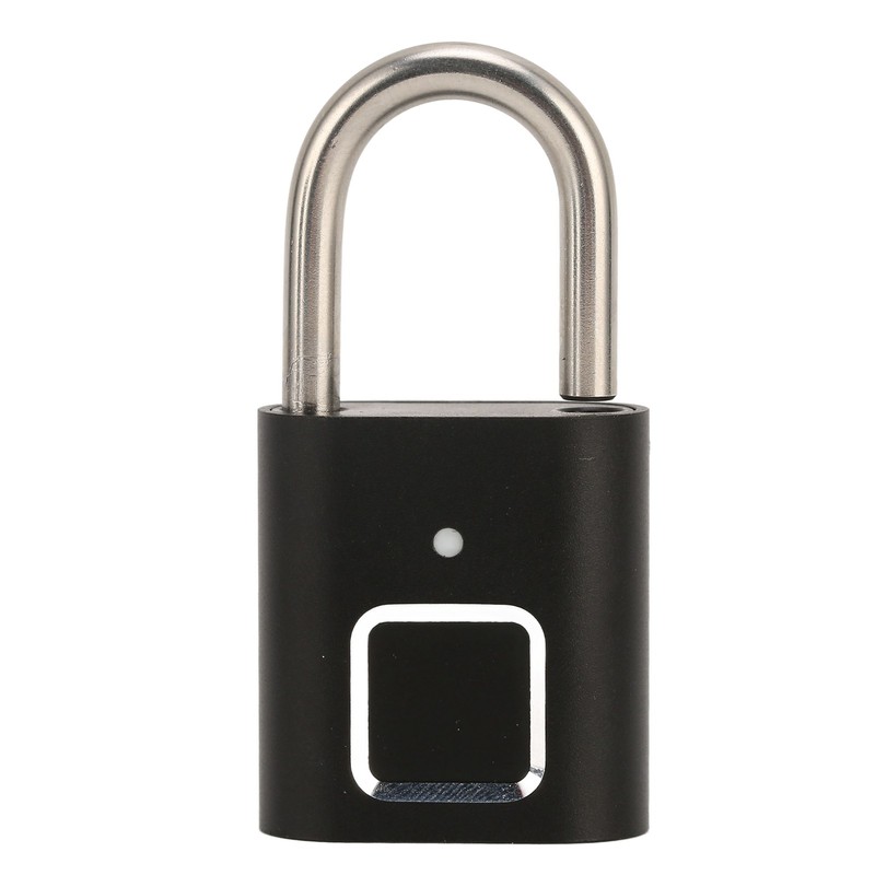 Smart Keyless Fingerprint Padlock Waterproof Biometric Prevent Theft Rechargeable USB